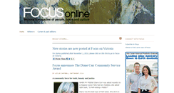 Desktop Screenshot of focusonline.ca