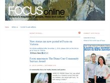 Tablet Screenshot of focusonline.ca